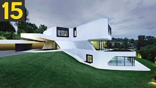 TOP 15 Futuristic Houses [upl. by Neirda]