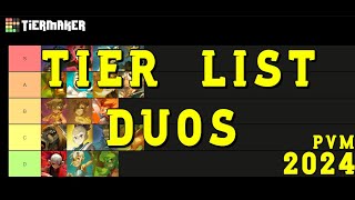 DOFUS MEJORES DUOS PARA DUNG l TIER LIST DOFUS [upl. by Male]