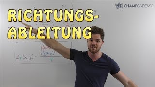 Richtungsableitung Anstieg in beliebige Richtung [upl. by Nanyk]