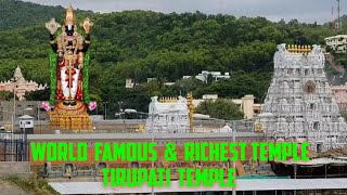 World Famous amp Richest temple TourTirupati Temple Tirupati Free Food Tirupati Foot routeLaddu [upl. by Yorgerg]