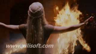 Game Of Thrones  Daenerys khaleesi And Dracarys All Scenes [upl. by Fitzger]