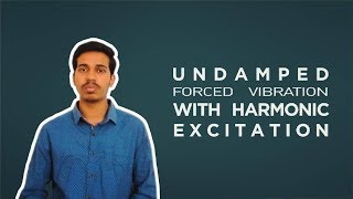 Undamped forced vibrations with harmonic excitation [upl. by Given]