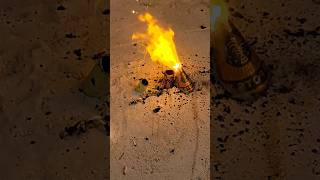 Diwali Crackers Amazing Fire with Matchstick diwali2024 fireworks yoitubeshorts [upl. by Erma645]