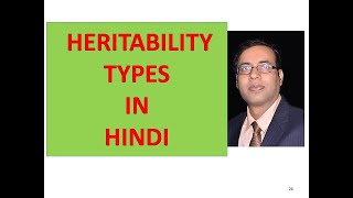 HERITABILITY TYPES ANIMAL GENETICS BREEDING HINDI [upl. by Opportuna716]