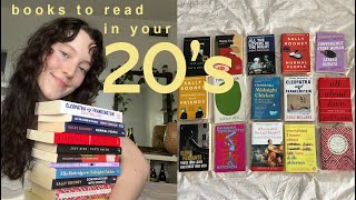 20 books to read in your twenties [upl. by Enitsuj115]