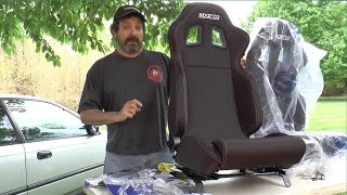 Sparco R100 After Market Seat Install  Review  Aint Fuelin Honda Civic Build [upl. by Rezzani]