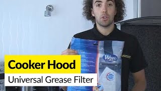 WPro Universal Cooker Hood Grease Filter [upl. by Radbourne]