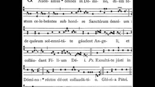 Gaudeamus Omnes in Domino  Introit [upl. by Rog]