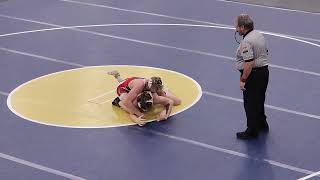 Brett Woodlock wrestling 175 DC Duals match 3 [upl. by Kono46]