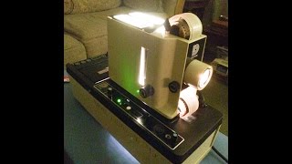 Dukane Micromatic II Filmstrip Projector  Cleaning and Operating [upl. by Yeclek29]