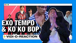 VidiOReaction Indonesian Singer Reacts to EXO 엑소 Tempo amp ‘Ko Ko Bop’ MV [upl. by Philipp]