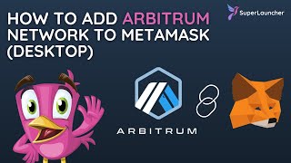 How To Add Arbitrum Network To Metamask Desktop [upl. by Anyel]