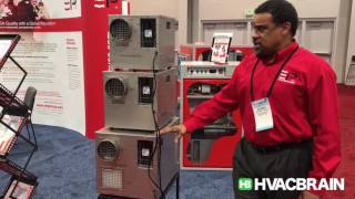 Ebac desiccant dehumidifiers for small applications  AHR Expo 2017 [upl. by Nylireg380]