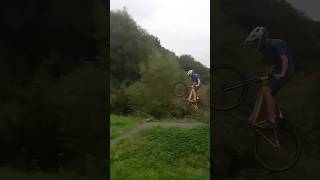 Boosting it 🤟🏼amazing dj bike mtb jump bikelife mtbjumps skatepark pumptrack boost sick [upl. by Eisse]