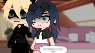 How Marinette found out chat noirs I identity  AU  MLB gacha  Marichat [upl. by Hardman915]