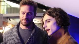 CMBYN Paris Premiere  Timothée Chalamet amp Armie Hammer charmie fanvid [upl. by Veronique]