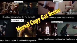 Mersal CopyCat Scenes From English Movie  Intresting Video [upl. by Notirb]