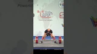 World M2 Record Deadlift equipped with 3075 kg by Jaroslaw Olech POL in 74kg class [upl. by Ailyn138]