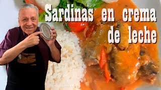 Cómo Hacer Sardinas en Crema de Leche  Receta Fácil y Rápida  Cocine con Tuti [upl. by Jen]