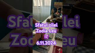 Sfatul zileizodia Leu ♌️ tarot horoscop cariera zodie dragoste leu [upl. by Tirreg]