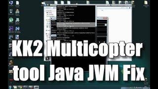 KK2 Multicopter flash tool No JVM found on system error FIX [upl. by Baxie173]