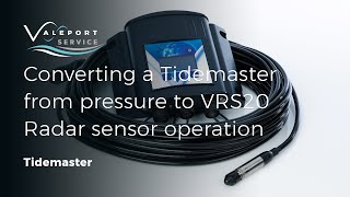 Valeport Service  Converting a Tidemaster from pressure to VRS20 Radar operation [upl. by Salim]