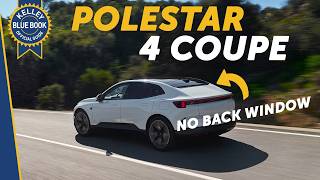 2025 Polestar 4 Coupe  First Drive [upl. by Esorbma]