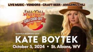 St Albans Fall Yall Festival Chili CookOff  October 5th 2024  Main Street St Albans WV 🌶️🎉 [upl. by Abate]