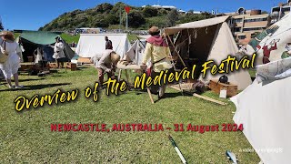 Medieval Festival Overview Newcastle Australia – 31 August 2024  澳洲的中世紀節日一覽 [upl. by Enerol]