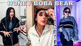 1 HOUR HONEY BOBA BEAR TikTok Compilation 1 2024  Satisfying TikToks [upl. by Collum]