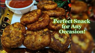 Easy 2Minute Potato Chicken Patties for Suhoor and Iftar [upl. by Marilin]