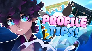 ♦ Level Up ♦ Your Art Fight Profile  Tips amp Examples [upl. by Auqinihs]