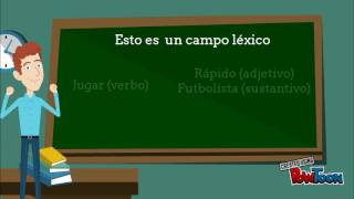 Campo léxico vs campo semántico 1º de ESO [upl. by Ahselaf]