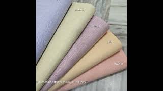 Cotton Linen Strips fabric mini strips big strips [upl. by Zachery]