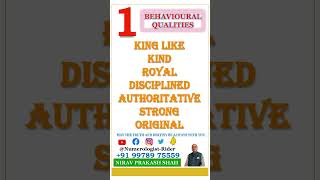 Behavioural Qualities of Number 1 with Most Powerful Surya Mantra to Channelise Energy [upl. by Adlihtam]