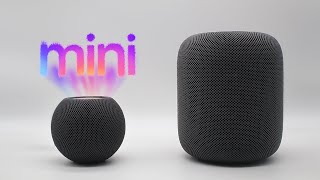 HomePod mini vs HomePod Sound Test Comparison  Setup [upl. by Anirehtak252]