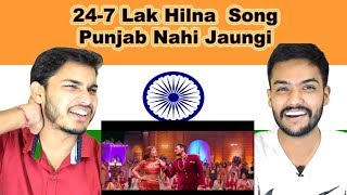 Indian reaction on 247 Lak Hilna song  Punjab Nahi Jaungi  Sahir Ali Bagga  Swaggy d [upl. by Ralf]