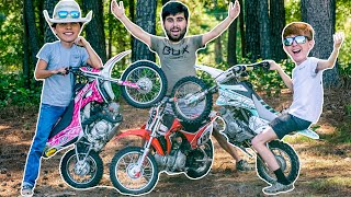 THE GANG IS BACK TOGETHER PITBIKE MADNESS [upl. by Lunt]