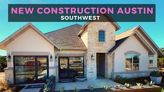 New Construction Austin  Belterra  Starting at 495K  3000SF  4 Bedroom  3 Bath [upl. by Eciryt]