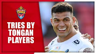 Tongan Players Top Tries of April  NRL 2024 [upl. by Tega421]