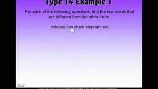 11 Plus Verbal Reasoning Type 14 [upl. by Ulphi]