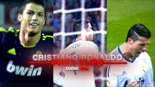 Cristiano Ronaldo free clips  4K NO WATERMARK [upl. by Lisbeth]