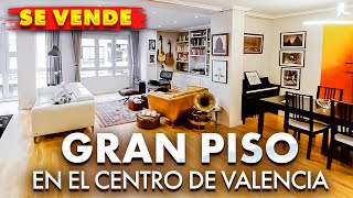 Piso en venta en el centro de Valencia de 3 dormitorios por € 369 000  Inmobiliaria Alegria [upl. by Rebliw]