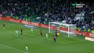 Golazo de Messi al Betis 2019 HatTrick [upl. by Doty]