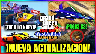 NUEVA ACTUALIZACION en GTA5 Online ¡TODO LO NUEVO TRIPLE DINERO DESCUENTOS EVENTOS y MÁS CJPM [upl. by Ahsar]