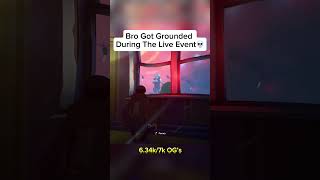 Bro Got Grounded During The Event💀 fortnite fortniteshorts [upl. by Analram]