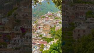 IN SUMMER POSITANO IS DROWNED IN GREENNESS AND FLOWERS positanowalkingtour [upl. by Leffert]