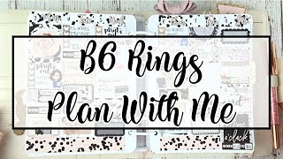 B6 Rings Plan With Me  Kikki K B6 Ring Planner [upl. by Silbahc]