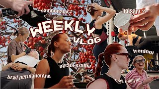 WEEKLY VLOG  brwi permanentne bruksizm lęk przed lekarzami [upl. by Goodson]