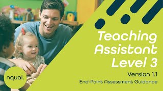 All You Need To Know About Teaching Assistant Level 3 V11 EPA [upl. by Tayyebeb673]